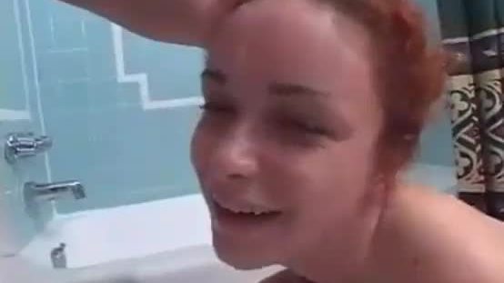 Toilet bitch julia rough face fuck